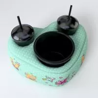 almofada porta pipoca Personalizada