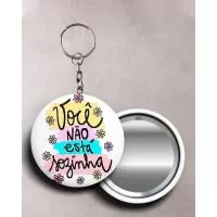 Botton espelho Personalizado