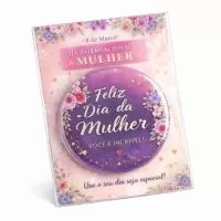 Botton espelho Personalizado