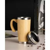 Caneca de Bambu Personalizada