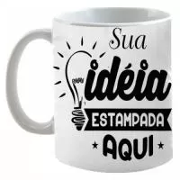 Caneca de cerâmica Personalizada