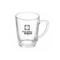 Caneca de vidro Personalizada