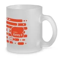 Caneca de vidro Personalizada