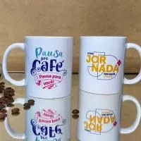 Caneca porcelana ou cerâmica ou vidro Personalizada