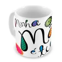 Caneca porcelana ou cerâmica ou vidro Personalizada