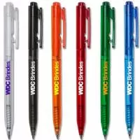 Caneta plástica Personalizada