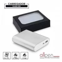 Carregador portátil USB Personalizado
