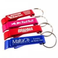 Chaveiro com abridor de garrafa Personalizado