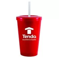 Copo com Canudo Personalizado