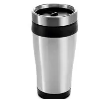 Copo Personalizado | Copo De Viagem Em Aço Inox E Pp Com Corpo Duplo. Tampa Com Sistema De Abertura E Fecho Fácil. Capacidade Até 420 Ml.. ConheÇa Esse E Outros Produtos Em Nossa PÁgina Exclusiva