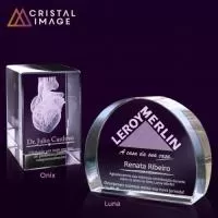 Cubo de cristal Personalizado
