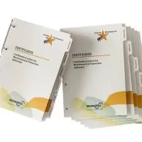 Divisória para fichário Personalizada