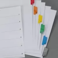 Divisória para fichário Personalizada