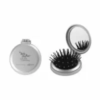 Escova de cabelo com espelho Personalizada