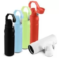 Garrafa térmica Personalizada | Garrafa Térmica De 750 Ml Com Parede Dupla Em Inox (interno 304 / Externo 201), Pintura A Pó E Tampa Em Plástico Pp. A Tampa é Removível E Pode Ser Encaixada Na Alça.  Conserva Líquidos : ??4 Horas ??5 Horas