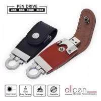 Pen Drive Couro Personalizado