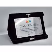 Placa comemorativa metálica Personalizada