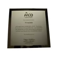 Placa comemorativa metálica Personalizada