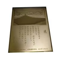 Placa comemorativa Personalizada