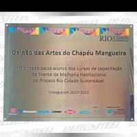Placa de sinalização Personalizada