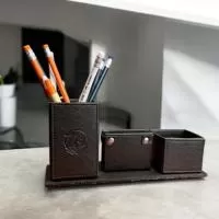 Porta lápis e caneta Personalizada