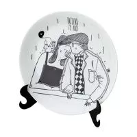 Prato de porcelana ou cerâmica Personalizado