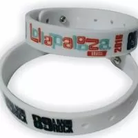 Pulseira emborrachada Personalizada