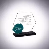 Troféu acrílico Personalizado