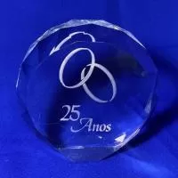 Troféu de cristal ou vidro Personalizado