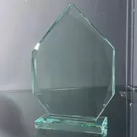 Troféu de cristal ou vidro Personalizado