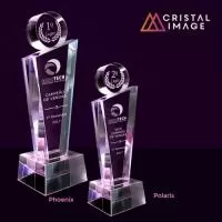 Troféu de cristal ou vidro Personalizado